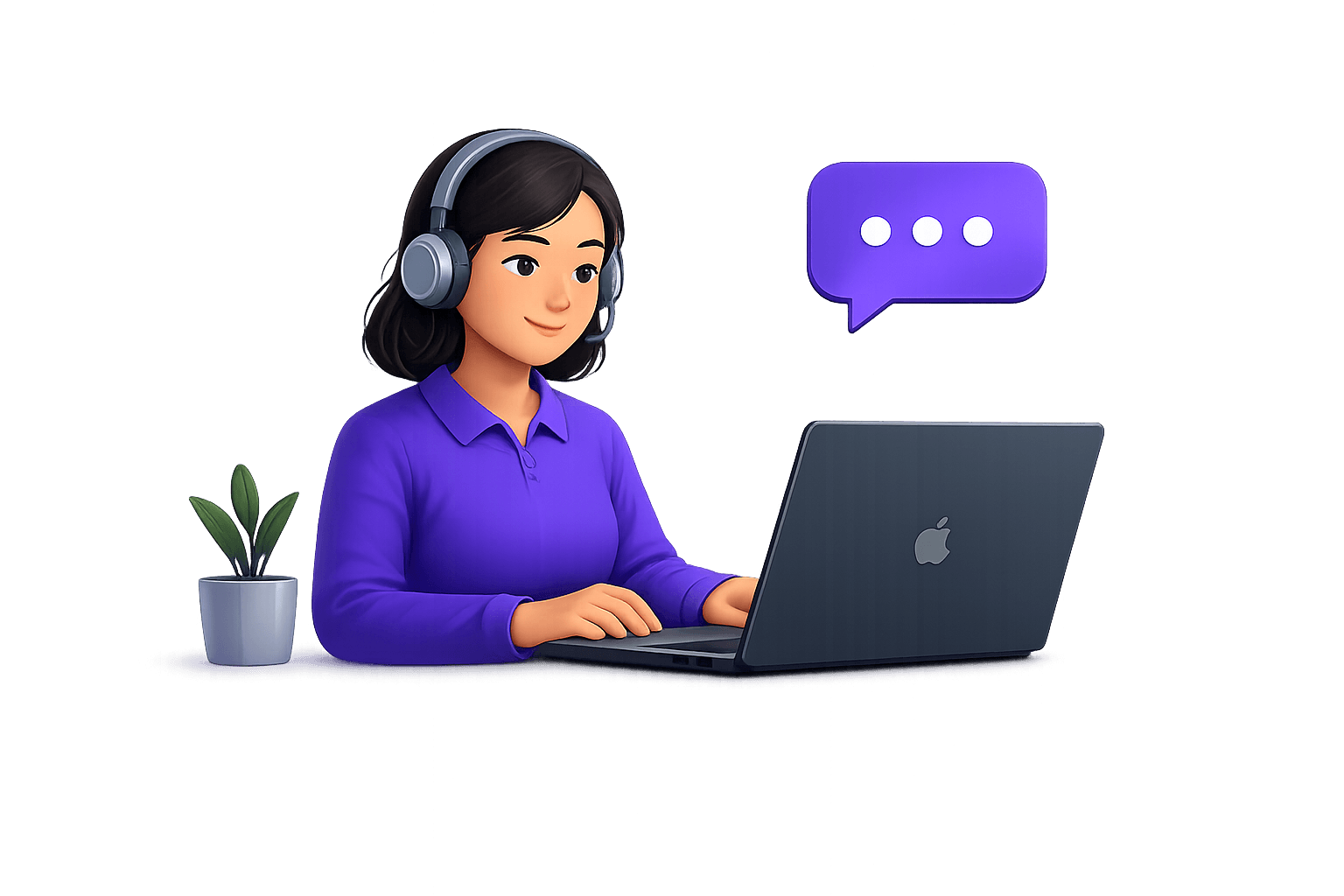 Support team member ready to chat